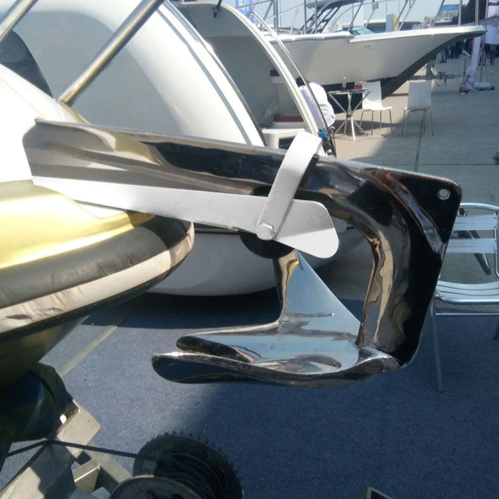 Universal Stainless Steel Boat Bow Anchor Roller Bracket 390mm Marine Yacht for Kayak Canoe Boat Replacement Accessories