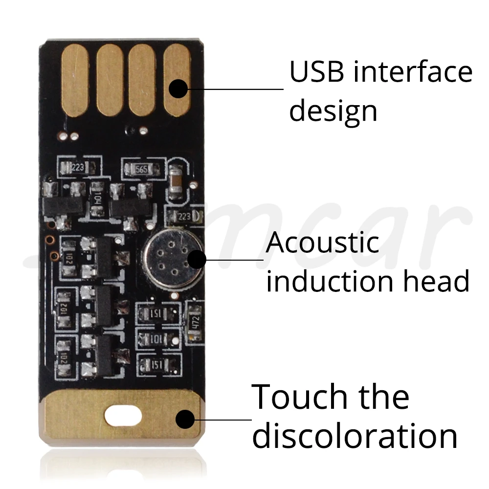 1X автомобиль USB светодиодный DC 5 V музыка играет затемнения света атмосферного декоративные лампы освещения Портативный Plug and Play RGB