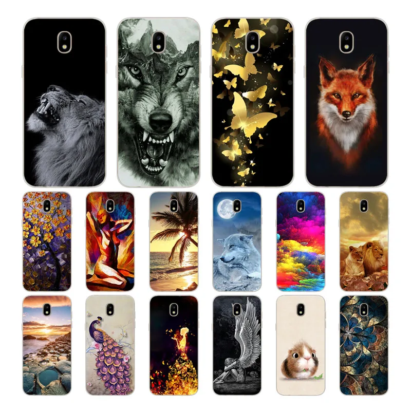 

Geruide For Samsung Galaxy J5 2017 J530 Case Cover Soft Silicone TPU Silicone Back Cover Capa For Galaxy J530F Cell Phone Cases