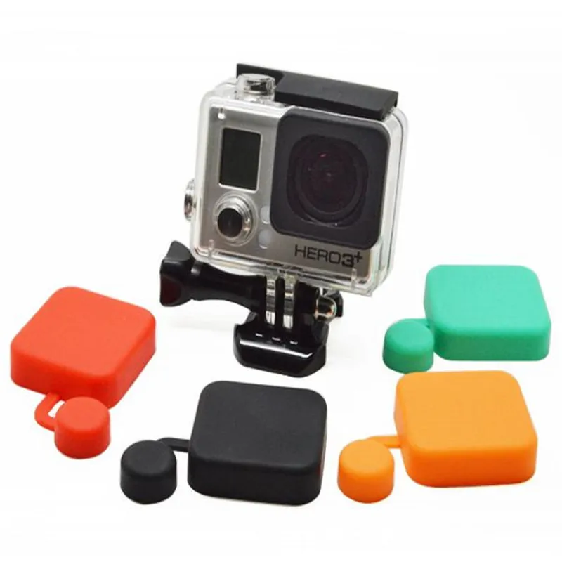 RB For Gopro Accessories For Gopro Hero3+ Housing Case Soft Siliconce
