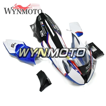 

Complete Racing Fiberglass Injection Fairings Kit For BMW S1000RR Year 15 16 2015 2016 Blue White Black Cowlings Bodywork Covers