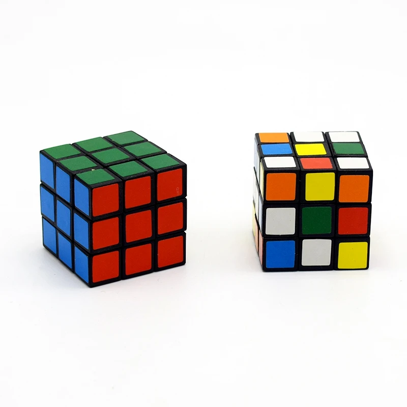 Buy 2pcs/lot 3CM Mini Office Relaxing Toy Cube 3x3x3 Puzzle Speed Magic Cubes