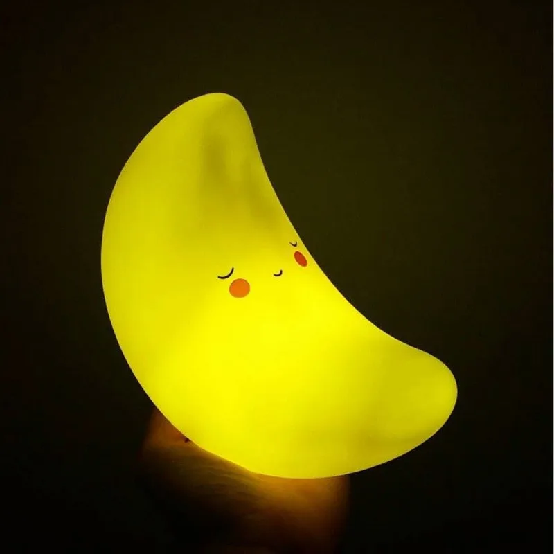 Warm Moon star sunflower LED Baby night Lightlamp Kids gift 2