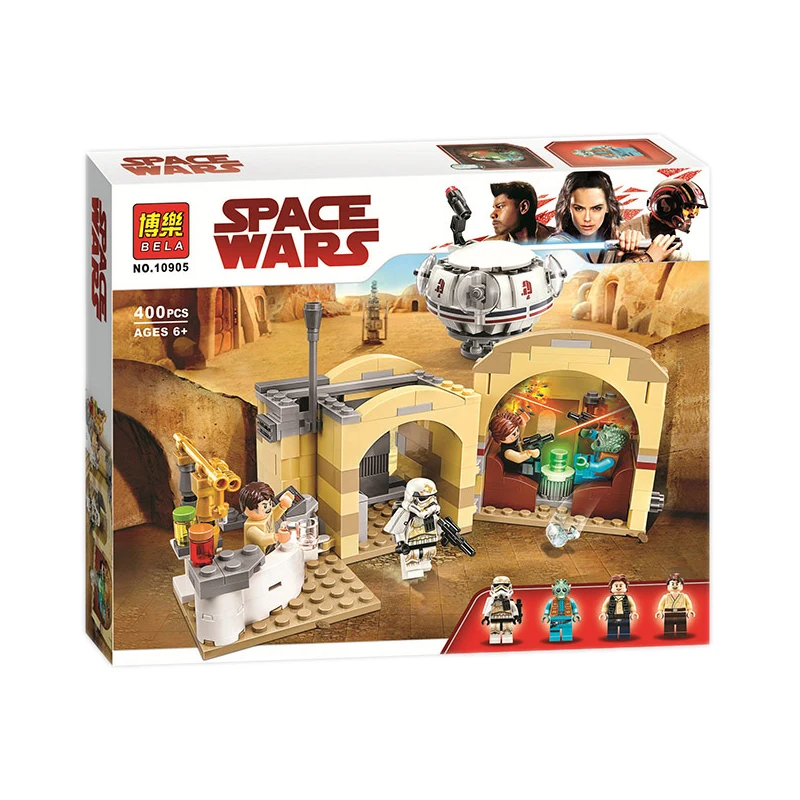 

Compatible With legoe Star Wars Building Blocks Bricks Toys Action Figures Mos Eisley Cantina oys 2019 New Gitfs for children