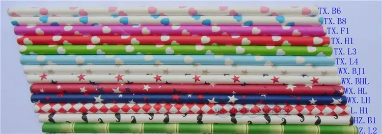 Paper Straw Color-2