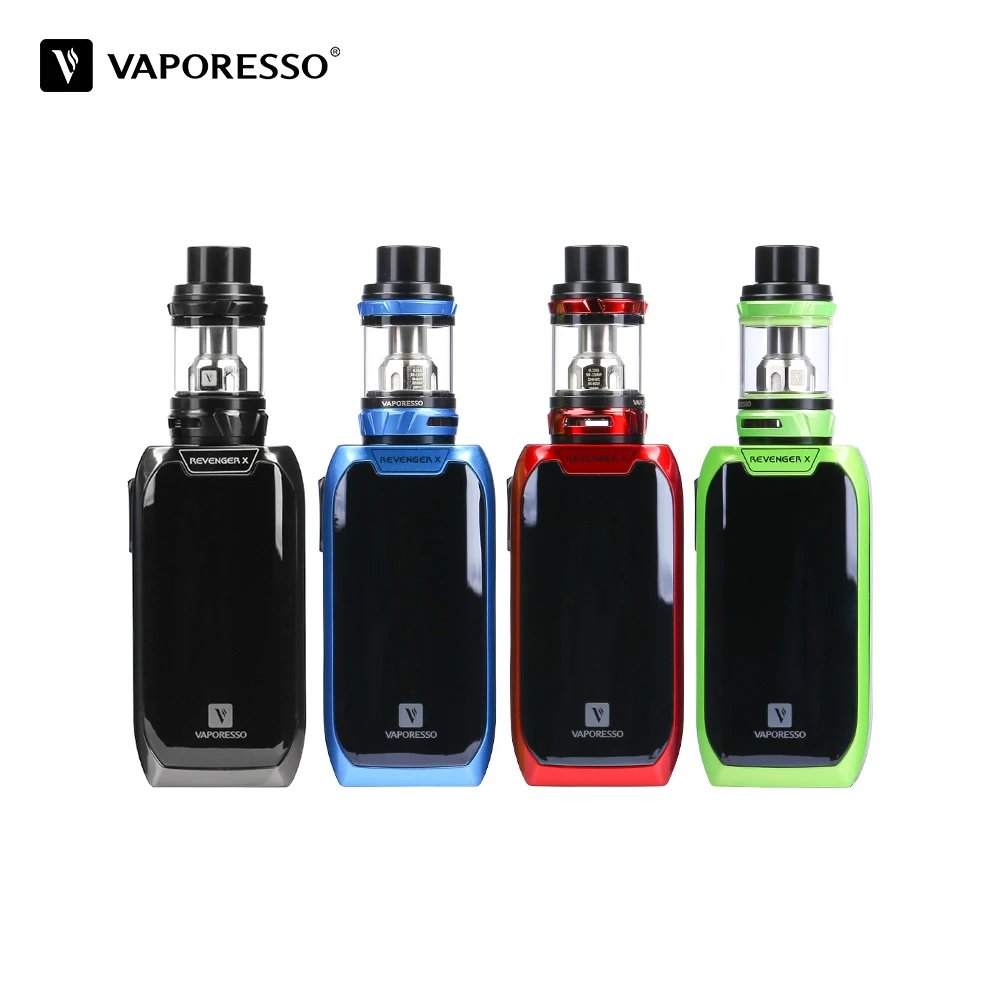 

US Stock Original Vaporesso Revenger X Vaporizer With 220W TC Box Mod Vape 5ml NRG Tank RTA Powered By 18650 Battery E cigarette