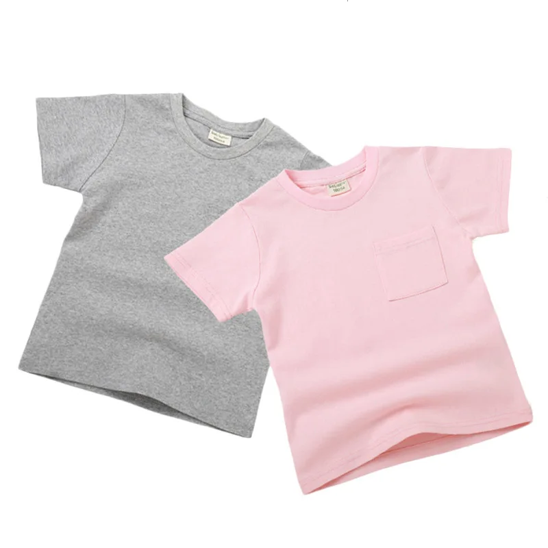 

Baby Boys T Shirt For Summer Infant 2 3 4 5 6 years Kids Girls Short Sleeve T-Shirts Casual Cotton Toddler Tops Girl Clothes