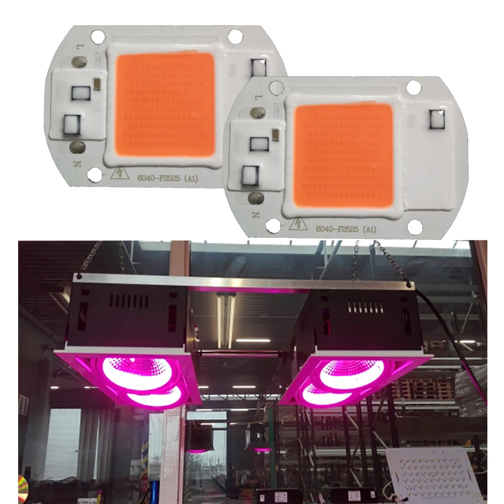 Levou Crescer Luzes mudas crescem e flor Application : Led Grow Light Lamp Cob Chip Full Spectrum