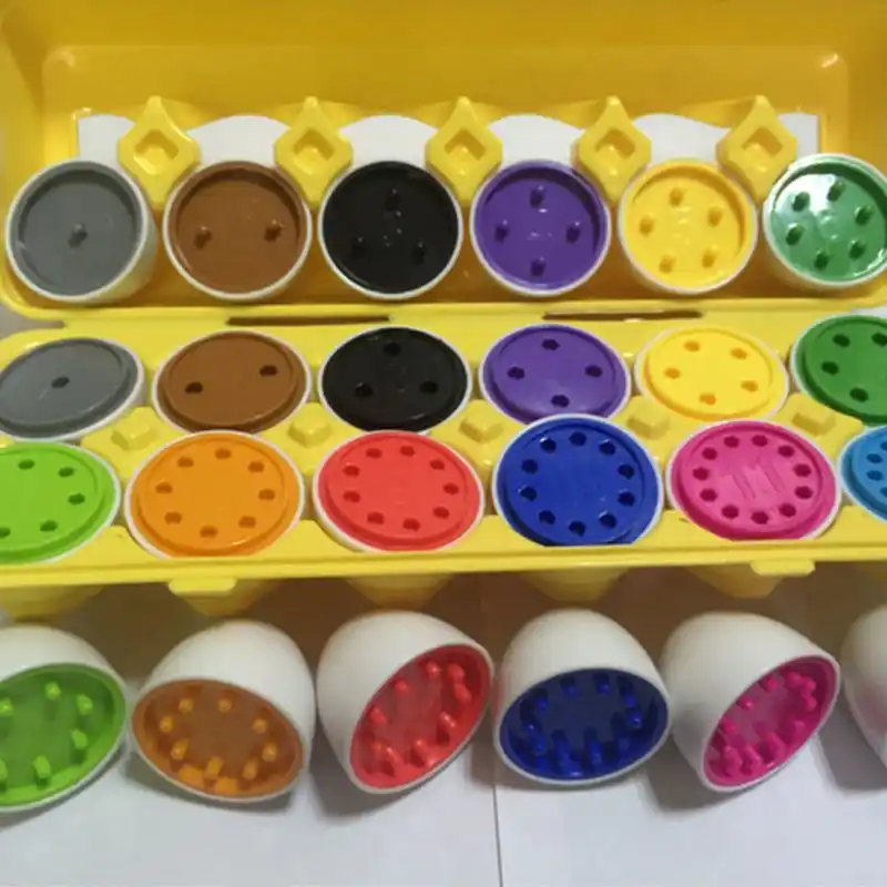 kidzlane color matching egg set