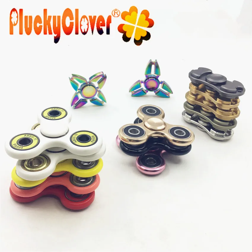 1 шт. детский подарок EDC Tri-Spinner игрушки краб ручной Спиннер металлический Спиннер палец гироскоп взрослые с СДВГ декомпрессия Спиннер игрушка