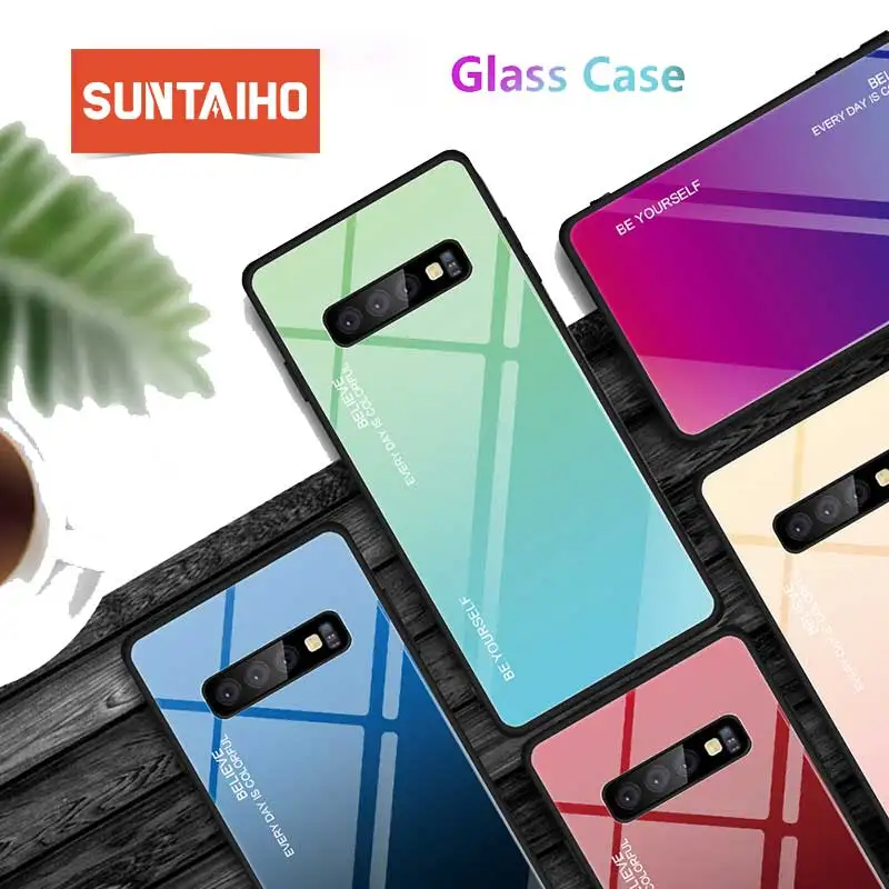 Glass Cases For Samsung A50 Case Glossy Tempered Glass Silicone Frame Hard Back Cover For Samsung Galaxy A50 A30 S10 PLUS Case Glass Cases For Samsung A50 Case Glossy Tempered Glass Silicone Frame Hard Back Cover For Samsung Galaxy A50 A30 S10 PLUS Case