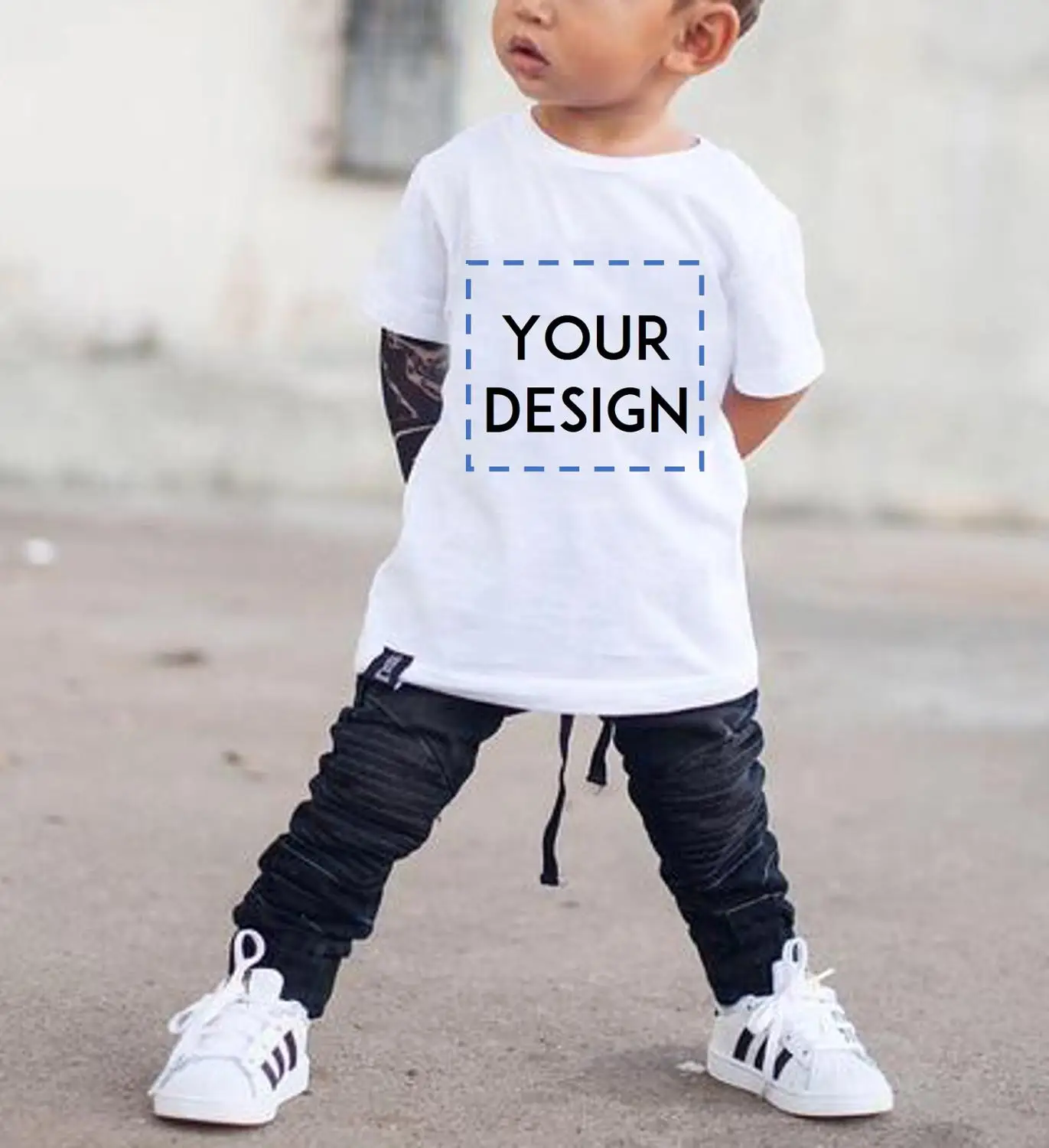 

2019 Your OWN Design Brand Logo/Picture kids t-shirt White Custom o-neck Modal short sleeve print shirt COYICHENOL