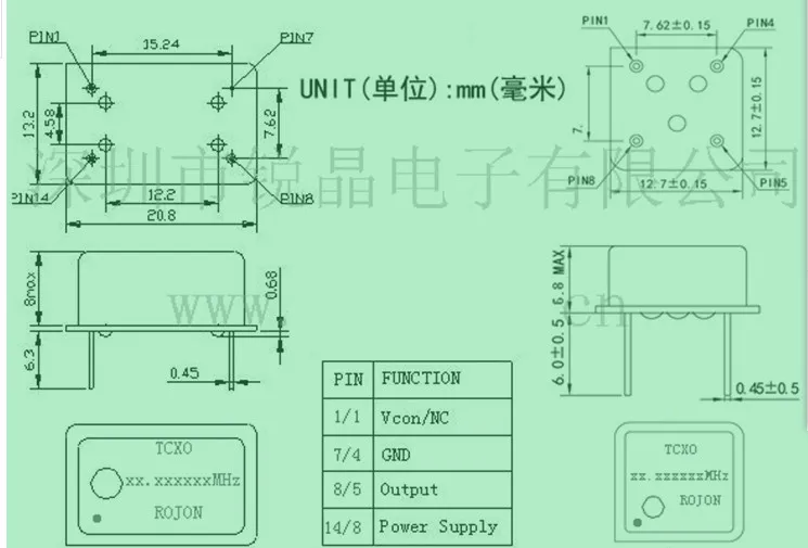 2 шт. HiFi особенно рекомендуется TCXO 22,579200 МГц PLL низкофазный шум температурная компенсация Кристалл осциллятор