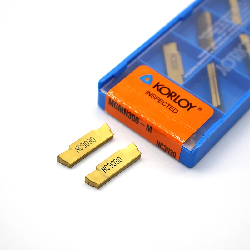 20pcs MGMN300 M NC3030 grooving carbide inserts MGMN 300 high quality ...