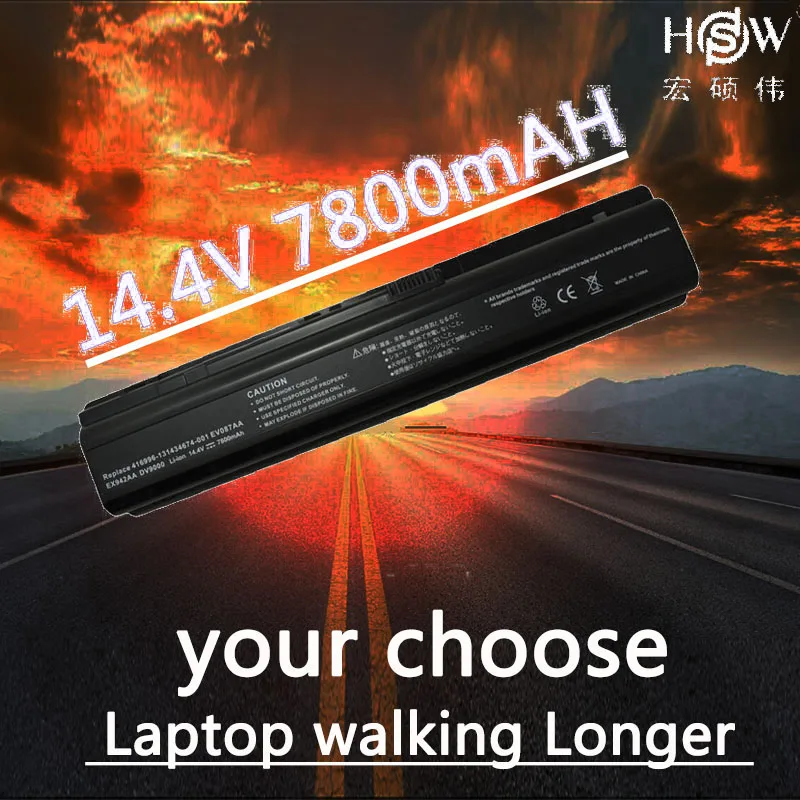 

HSW Laptop Battery For HP HSTNN-LB33 HSTNN-Q21C Pavilion dv9000 dv9100 dv9200 dv9500 dv9600 dv9700/CT dv9267EA dv9260NR dv9088EA