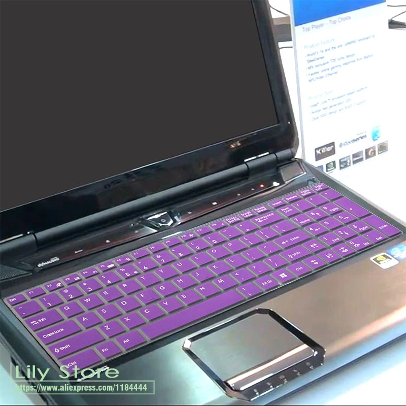 

For Terrans 15.6 17.3 inch laptop keyboard Silicone Protective Keyboard Cover Protector Force Clevo P170EM P370EM P570MW P150EM