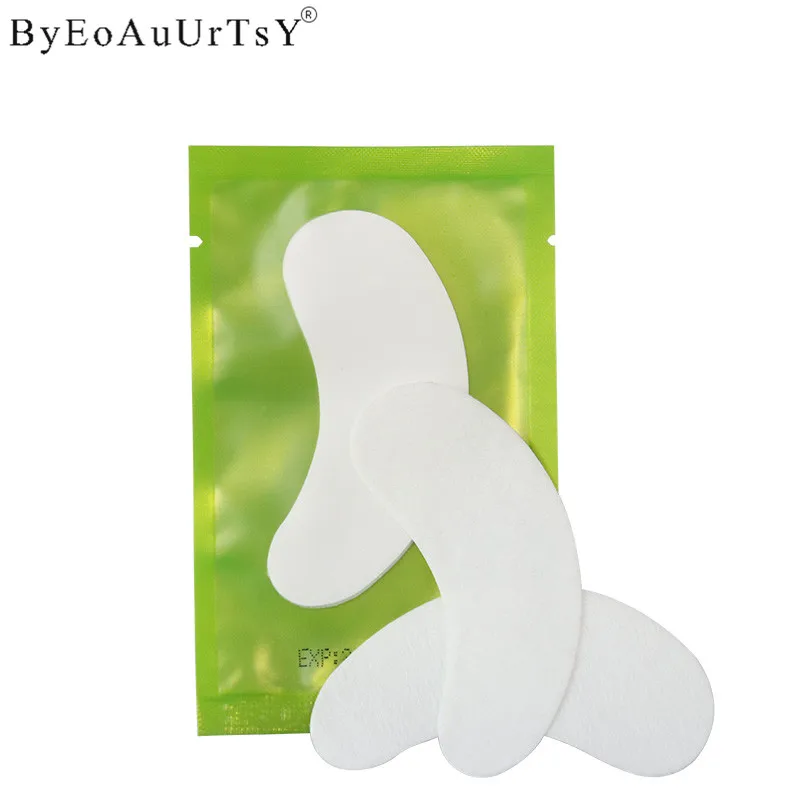 100 Pairs One-off Lint Free New Patches Eyelash Under Eye Pads Brow Lash Eyelash Extension Patch Sticker (4)