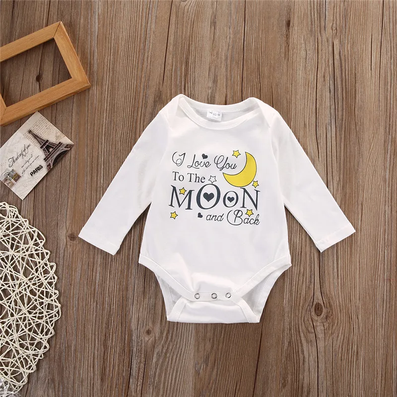 Brand Baby Girl Clothes Boy Long Sleeve Bodysuits New Born Clothing