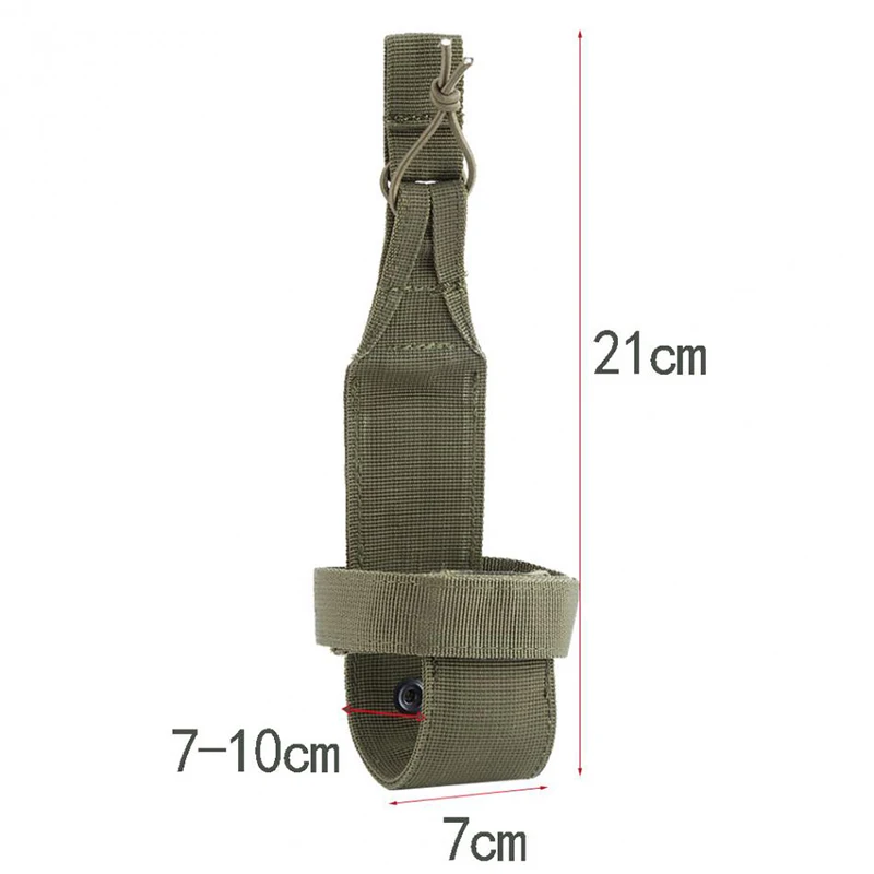 Открытый камуфляж прочный тактический военный сумки бутылку воды нейлон чайник Чехол держатель сумка бутылка для воды комплекты ниже 1L