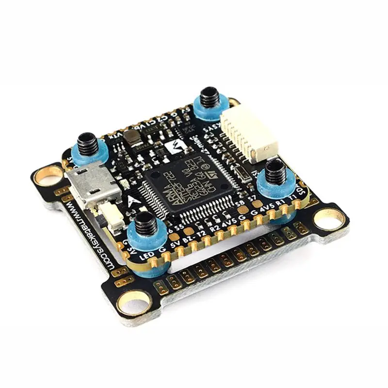 Контроллер полета MatekSys F722-Mini OSD Dual Gyro/Acc 32M Flash 5 V/2A BEC для радиоуправляемых дронов FPV