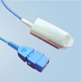 

Compatible for BCI DB9 pins Adult Fingerclip spo2 sensor probe pulse probe,L=3M