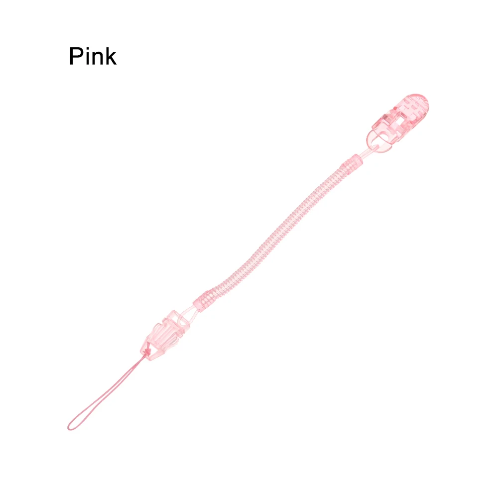 Новая детская пустышка для малышей, Весенняя пустышка, зажим для соски, держатель на цепочке, Детская жевательная игрушка для малышей - Цвет: 1-pink