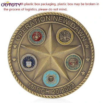 

Operation New Dawn Saint George Commemorative Challenge Coin Collection Souvenir