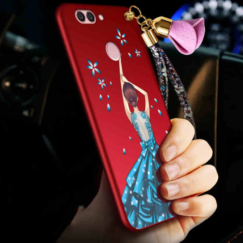 Для huawei Nova 2 Чехол mcwl для девочек в цветочек полный охват протектор кремния