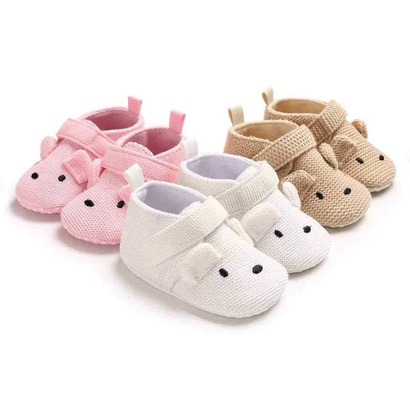 Baby Girls Boys Cartoon PU Soft Sole Moccasin Crib Shoes First Walkers