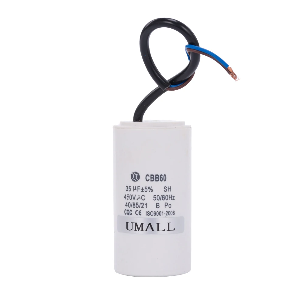 Andifany Cable Terminal AC Moteur Course Condensateur 6uF 450V CBB60