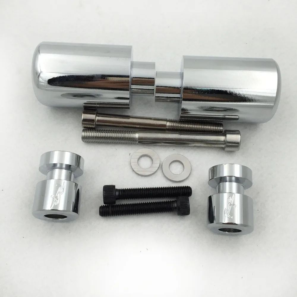 

Aftermarket free shipping motorcycle parts Swingarm Spools Frame Slider for Suzuki 99-07 Hayabusa GSX 1300R GSXR1300 Chrome