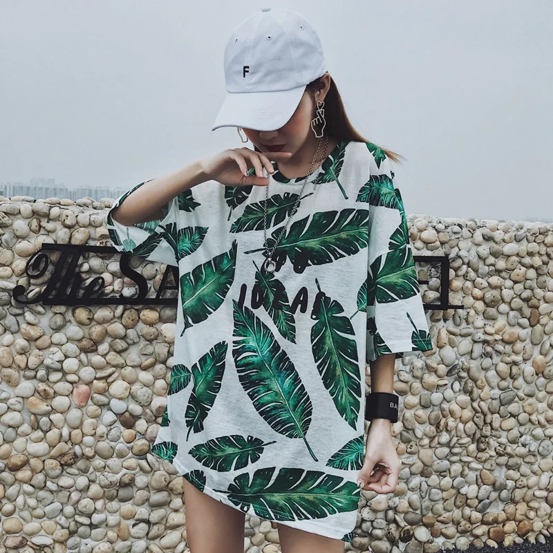 

2019 Summer Women T-shirt Short Sleeve O-Neck Feather Office Lady Loose Tops Tee Shirt