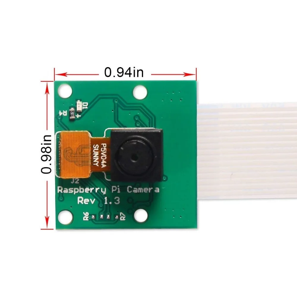 Aokin 5MP 1080 P 720 P для Raspberry Pi камера широкоугольная рыбий глаз камера ночного видения совместимая Raspberry Pi 3 Model B+ 3/2