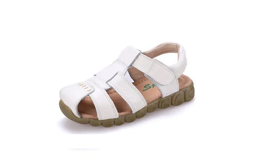 Children cow leather sandals-28