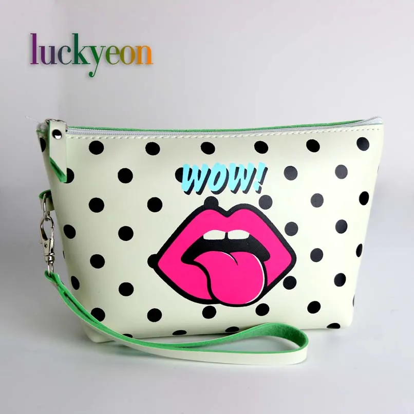 Buy 3D Printing Makeup Bags Multicolor Pattern Cute