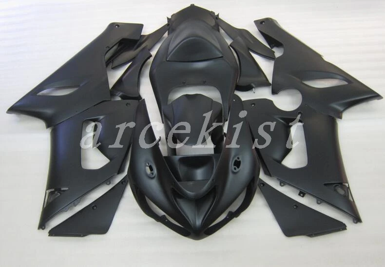 

New Abs motorcycle Fairings Kit Fit for kawasaki Ninja ZX6R 636 2005 2006 05 06 6R ZX-6R 600CC Bodywork set all black matte FR