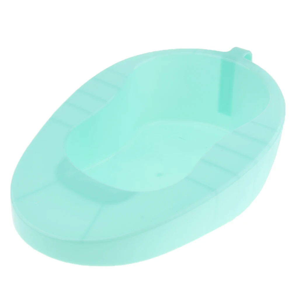 1pcs Incontinence Bedridden Patients Plastic Bedpan Bed Pan Hospital Nursing for Elderly Women Men