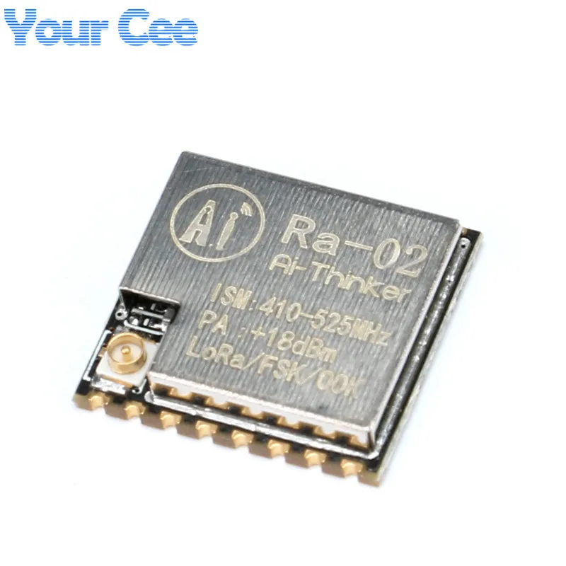 

1 pc Ra-02 SX1278 Wireless Module 433MHz Wireless Serial Port Module SPI Interface LoRa Spread Spectrum Module DIY Kit