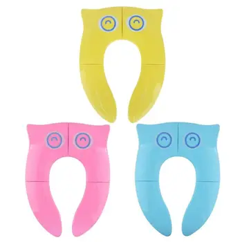

Toilet Accessories Foldable Seat Pad Non Slip Pot Chair Cushion Seat Ring Folding Design Not Occupy Space for Children