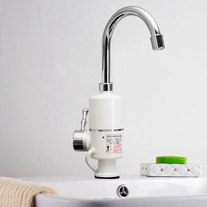 

Free shipping water heater Bathroom faucet Kitchen Faucet water heater tap One second that is out of hot water