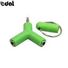 3 5mm Headphone Male To Dual Female Audio Cables Headphone Splitter Adapter Plug Stereo Earphone Splitters