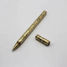 Латунная гелевая ручка ручной работы ручка со сменным стержнем