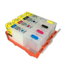 Einkshop cartucho de tinta recarregável para hp 903 904 905 officejet 6950 6956 officejet pro 6960 6970 sem chip