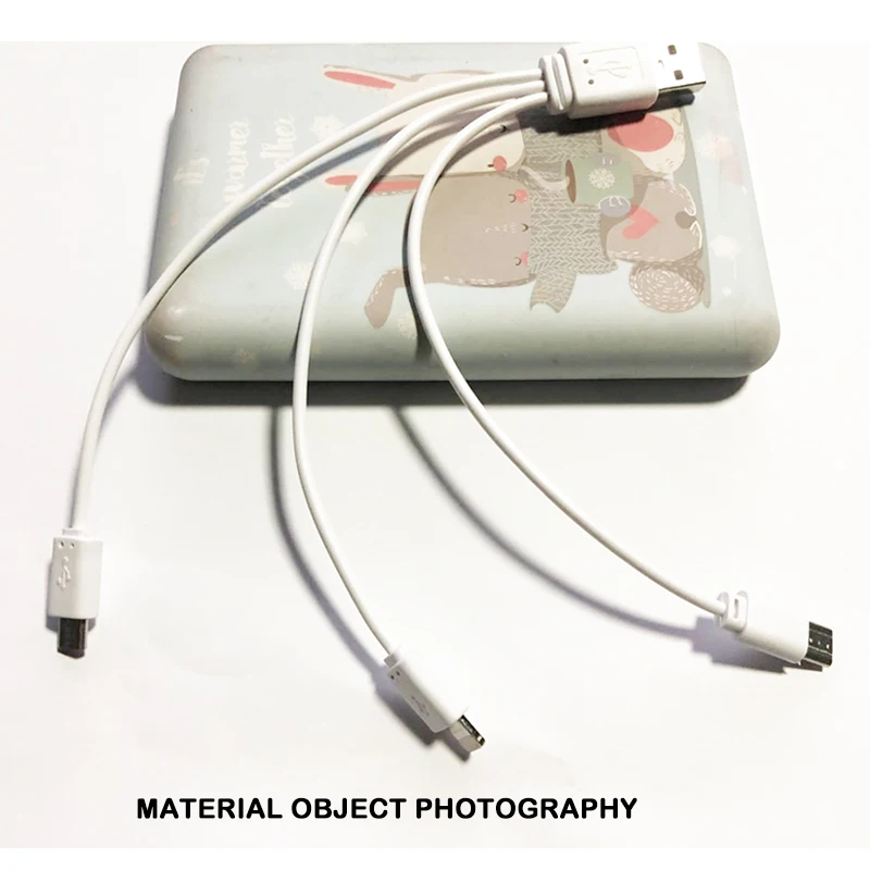 

ZaiYou One Drag Three Data Line Fast Charge USB Data Cable Multifunctional universal cable