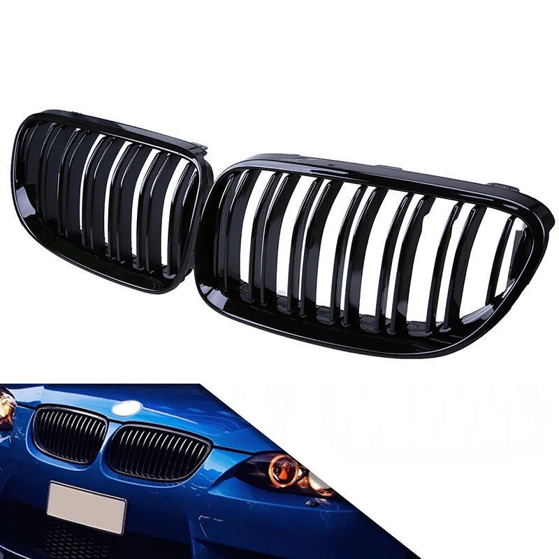 

2011-2013 2Pcs Front Bumper Grille Grill For BMW E92 E93 LCI Coupe 320i 328i