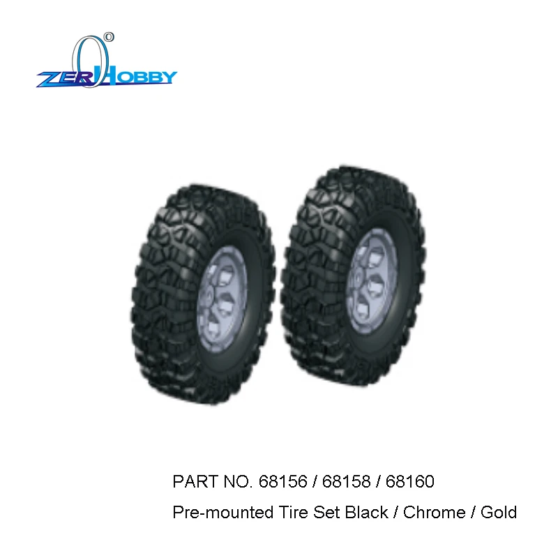 HSP RGT RACING SPARE PART CAR ACCESSORIES PRE MOUNTED TIRE