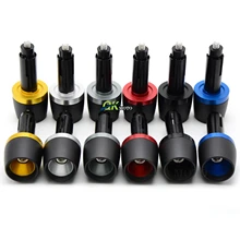 Универсальные мотоциклы ручной грузики руля наконечники для Kawasaki z650 honda Hornet 600 NC700X ABS PCX125 Vespa GTS 300 Buell ktm