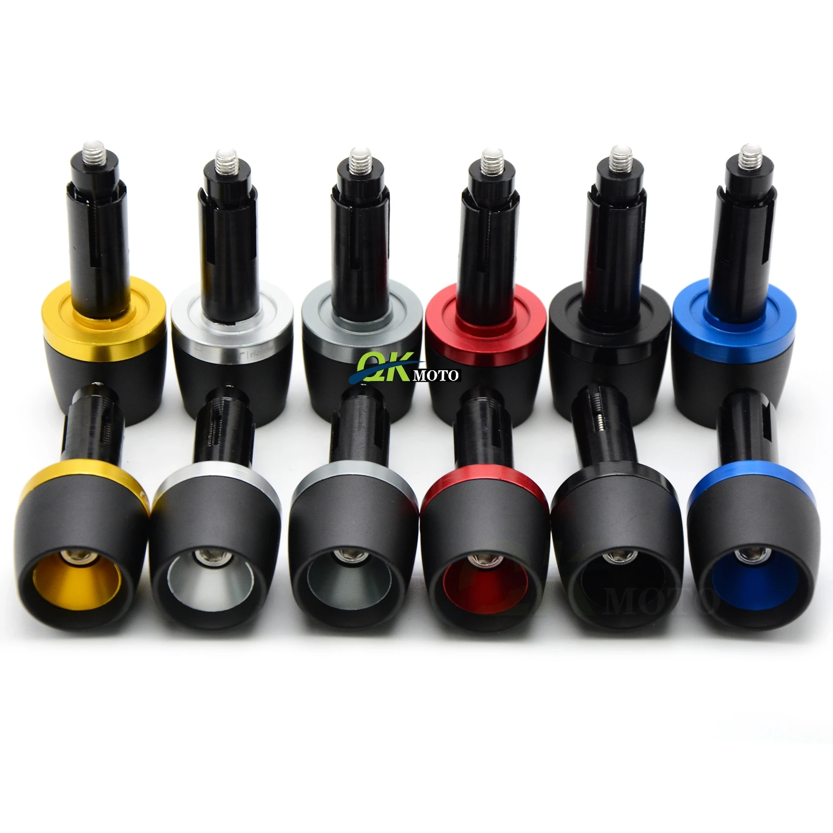 

Universal Motorcycles Hand Grip Ends Hand Bar Ends For Kawasaki z650 honda Hornet 600 NC700X ABS PCX125 Vespa GTS 300 Buell ktm