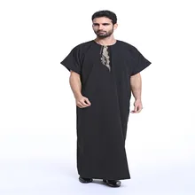 2017 New Muslim font b Men s b font Robes Saudi Arabia Week Hui Costume Terylene