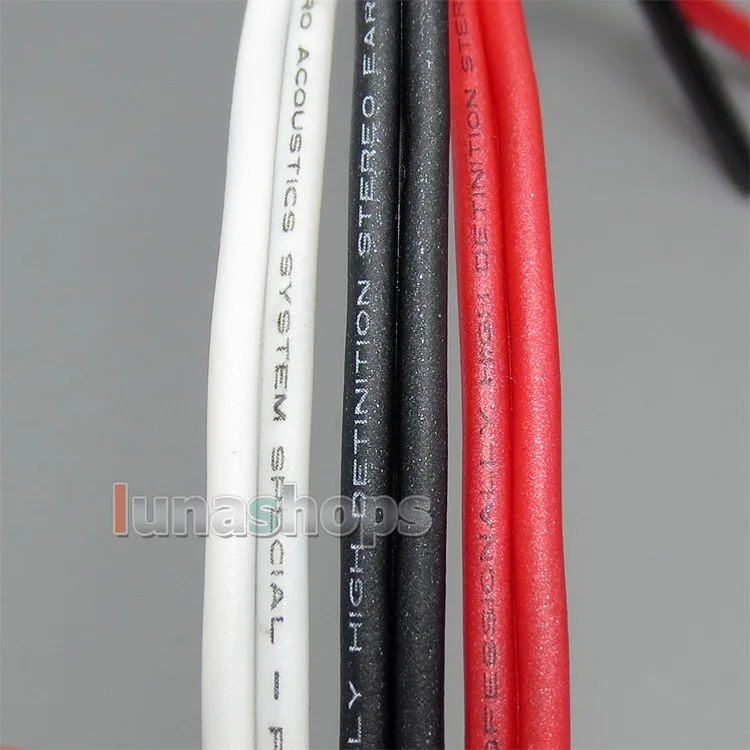 LN004839 чистый PCOCC кабель наушников+ PEP изолированные для sony XBA-H2 XBA-H3 XBA-Z5 xba-A3 xba-A2 xba-A1